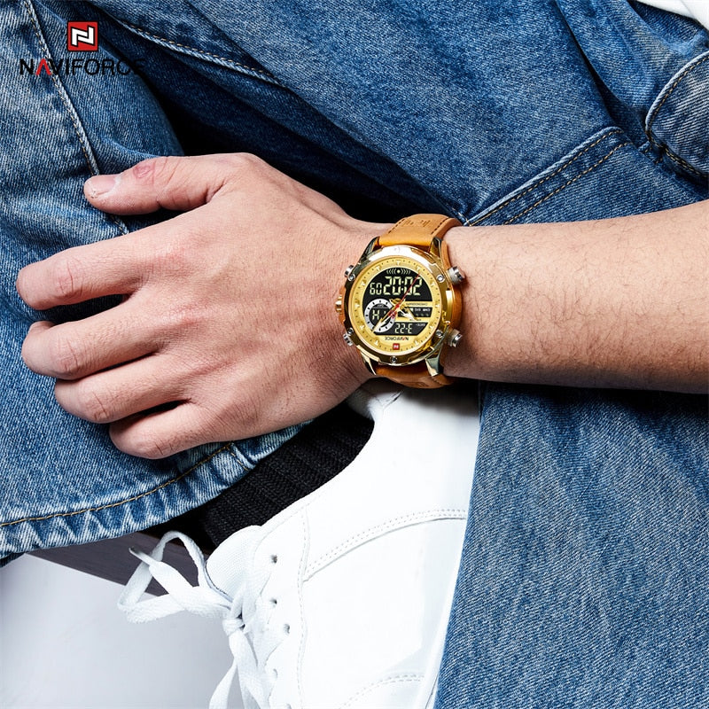 Relógio Naviforce Luxury casual (original)