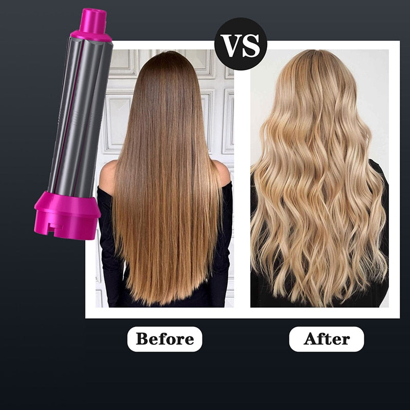 5 in 1 Hair Dryer Hot Comb Set Wet and Dry Professional Curling Iron Hair Straightener Styling Tool Hair Dryer Household