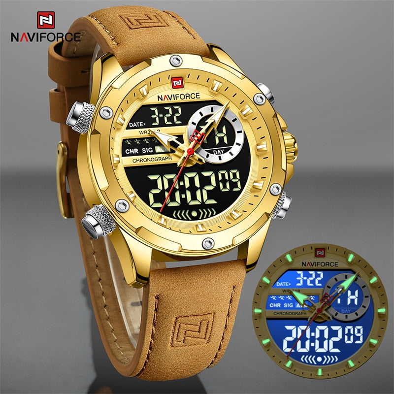 Relógio Naviforce Luxury casual (original)