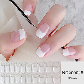 Unhas adesivas gel Glamour +( Cabine uv de brinde)