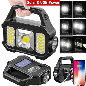 Lanterna FlashCharge - LED e tecnologia de carregamento solar